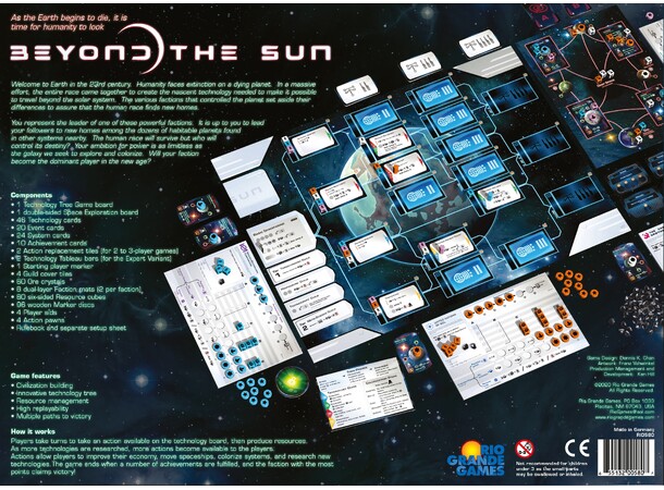 Beyond the Sun Brætspil 