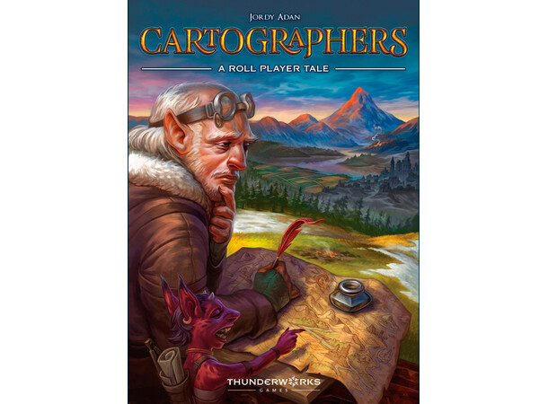 Cartographers Brætspil A Roll Player Tale 