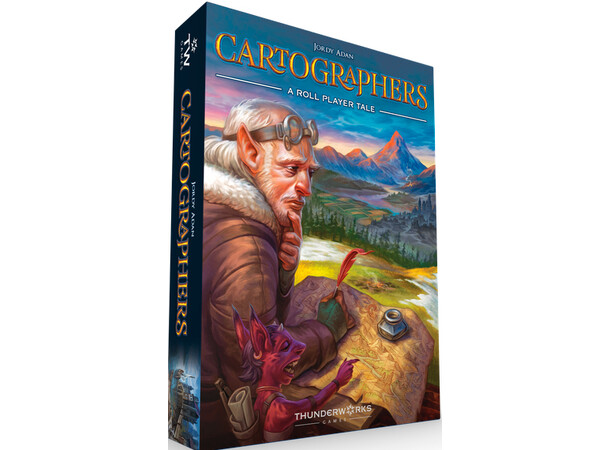 Cartographers Brætspil A Roll Player Tale 