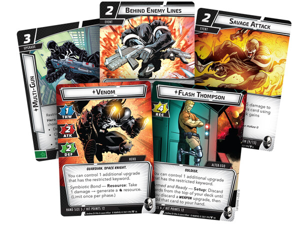 Marvel Champions TCG Venom Expansion Ekspansion til Marvel Champions 
