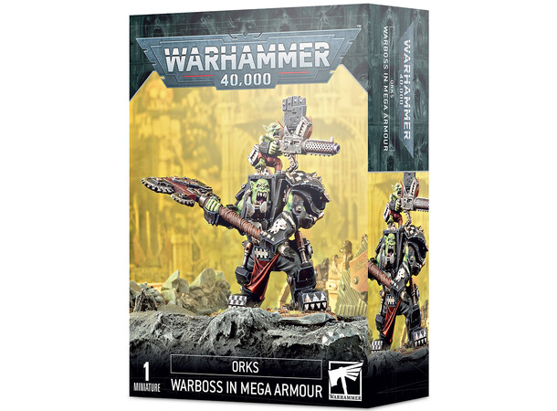 Orks Warboss i Mega Armour Warhammer 40K 