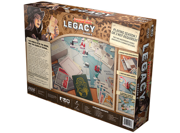 Pandemic Legacy Season 0 Brætspil 