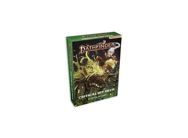 Pathfinder RPG Cards Critical Hit Second Edition Card Deck 