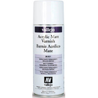 Vallejo Acrylic Matt Varnish 400ml spray Klarlak – Beskyt modeller malet m/ akryl