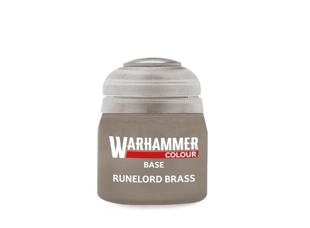 Warhammer Colour Base Runelord Brass Tidligere Citadel Colour 