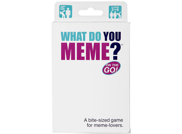 What Do You Meme On the Go Brætspil Rejseudgave af What Do You Meme 
