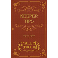 Call of Cthulhu RPG Keeper Tips Book Collected Wisdom