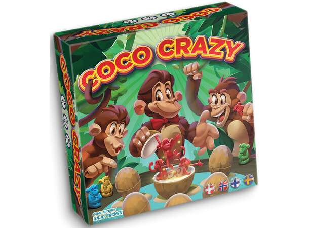 Coco Crazy Brætspil Dansk udgave 