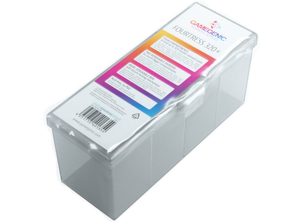 Fourtress 320 Storage Box hvid/klar GameGenic Opbevaringsboks 
