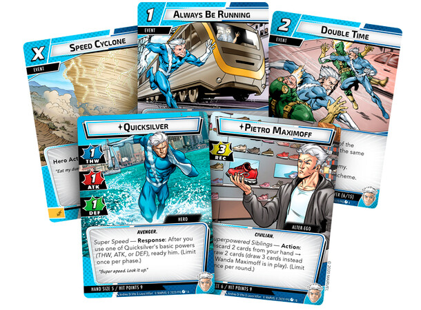 Marvel Champions TCG Quicksilver Exp Ekspansion til Marvel Champions 