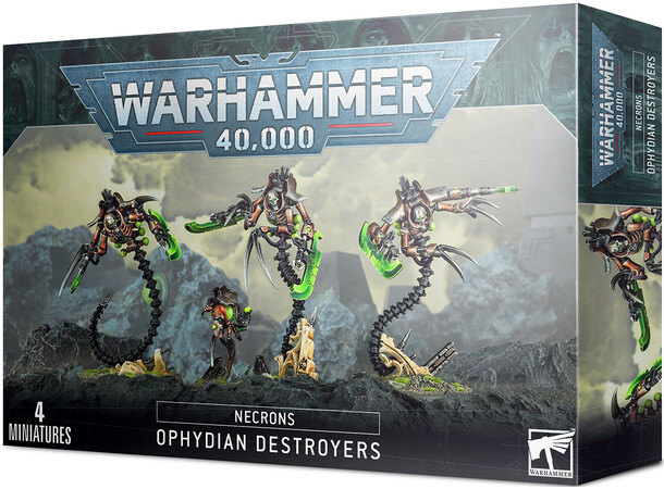 Necrons Ophydian Destroyers Warhammer 40K 