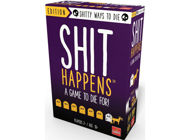 Shit Happens – Shitty Ways to Die Ed Selvstændig Ekspansion til Shit Happens 