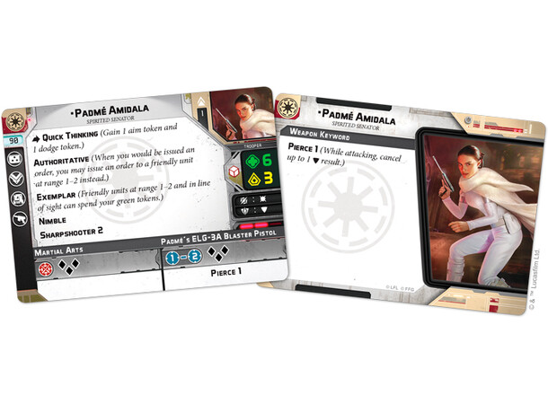 Star Wars Legion Padme Amidala Expansion 