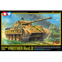 Tysk kampvogn Panther Ausf.D Tamiya 1:48 byggesæt