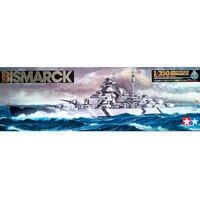 Tysk slagskib Bismarck Tamiya 1:350 byggesæt