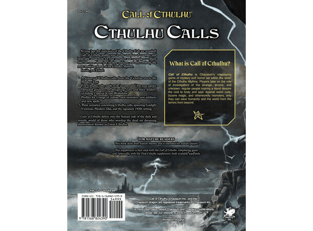 Call of Cthulhu RPG Cults of Cthulhu 
