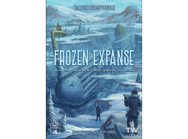 Cartographers Map Pack 4 Frozen Exp Ekspansion til Cartographers + Heroes 