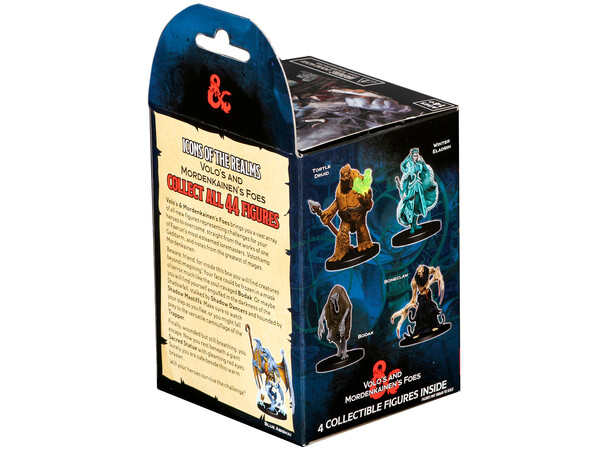 D&D Figur Icons Volos/Mordenkainen Brick Display - 8 kasser m/ 4 figurer pr kasse 