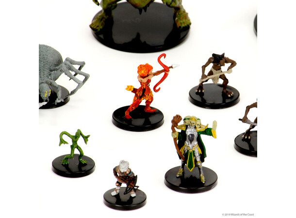 D&D Figur Icons Volos/Mordenkainen Brick Display - 8 kasser m/ 4 figurer pr kasse 