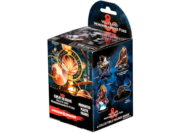 D&D Figur Icons Volos/Mordenkainen Brick Display - 8 kasser m/ 4 figurer pr kasse 