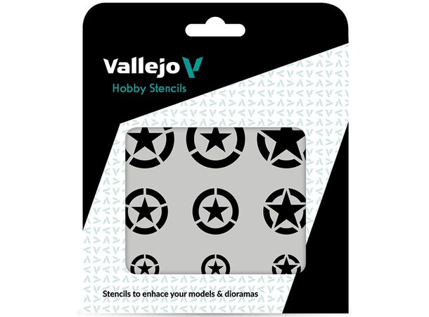 Hobby Stencils USAF-mærkninger Vallejo 