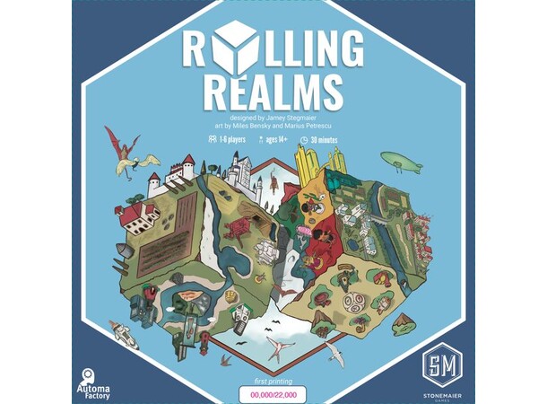 Rolling Realms Brætspil 