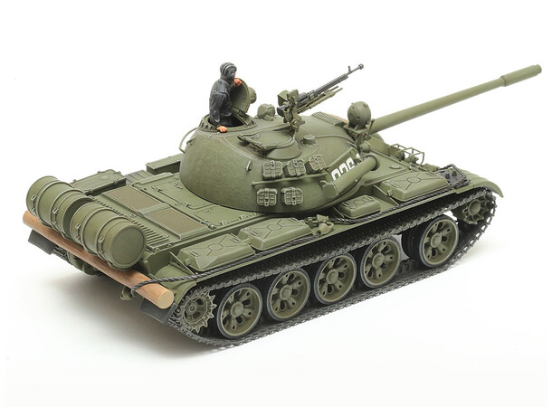 Russisk mellemstor kampvogn T-55 Tamiya 1:48 byggesæt 