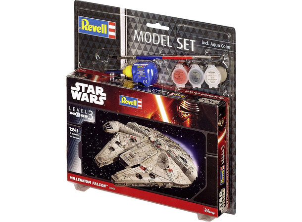 Star Wars Millennium Falcon Starter Set Revell 1:241 byggesæt 