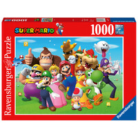 Super Mario 1000 brikker Puslespil Ravensburger puslespil
