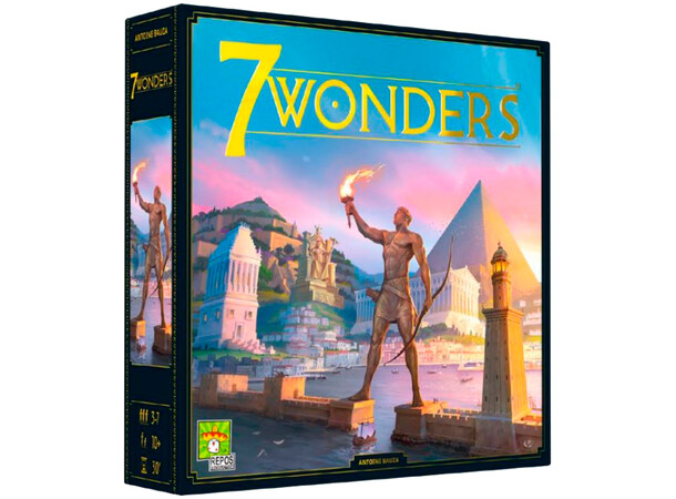 7 Wonders Brætspil Dansk udgave 