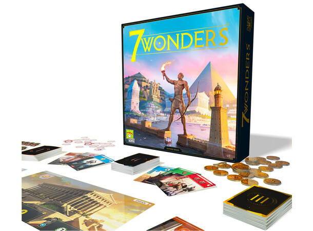 7 Wonders Brætspil Dansk udgave 