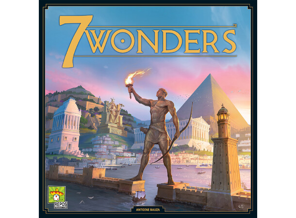 7 Wonders Brætspil Dansk udgave 