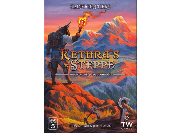 Cartographers Map Pack 5 Kethras Exp Ekspansion til Cartographers + Heroes 