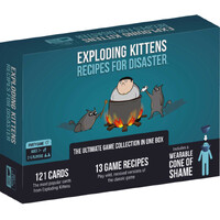Exploding Kittens Recipes for Disaster Standalone-samlepakke med 121 kort