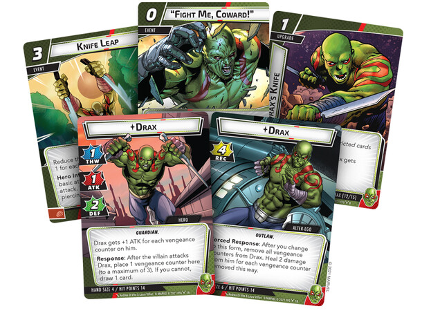 Marvel Champions TCG Drax Expansion Ekspansion til Marvel Champions 