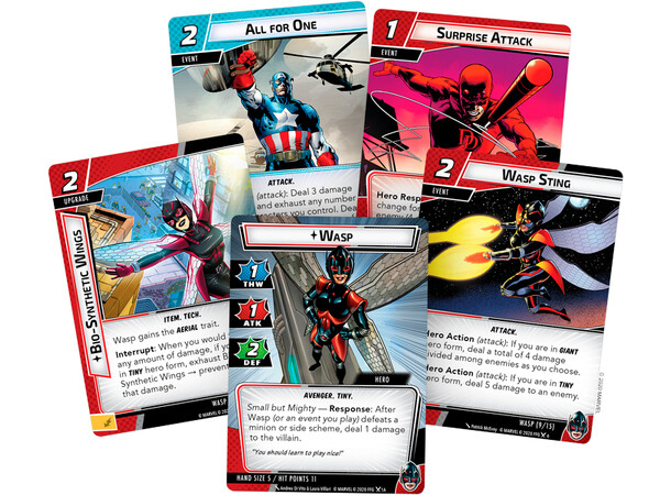 Marvel Champions TCG Wasp Expansion Ekspansion til Marvel Champions 