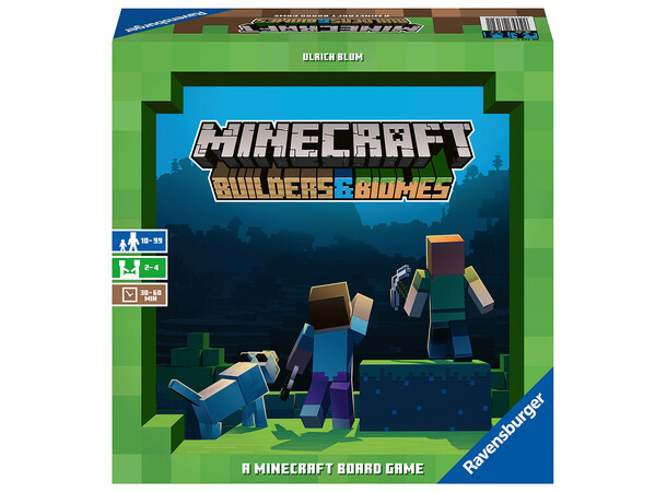 Minecraft Builders & Biomes Brætspil 