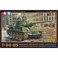Russian Medium Tank T-34-85 Tamiya 1:48 byggesæt