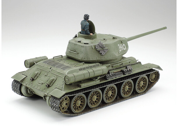 Russian Medium Tank T-34-85 Tamiya 1:48 byggesæt 