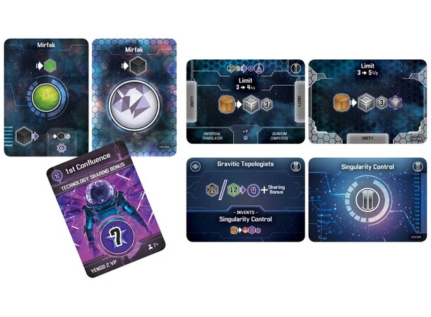 Sidereal Confluence Brætspil Remastered Edition 