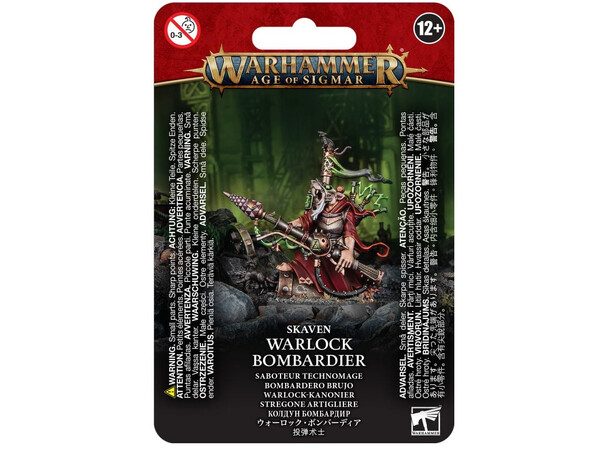 Skaven Warlock Bombardier Warhammer Age of Sigmar 