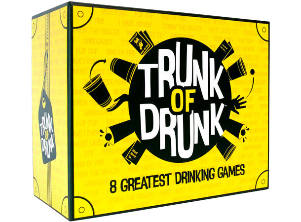Trunk of Drunk Brætspil Beer Pong, I Have Never,  Ring of Fire++ 