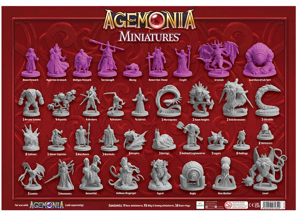Agemonia Miniatures Set Expansion Ekspansion til Agemonia 