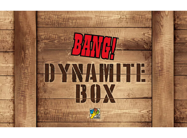 Bang Dynamite Box Brætspil Hovedspil + 8 Ekspansionspakker 
