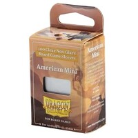 Brætspil Kortbeskyttere 100 stk. 41x63 American Mini