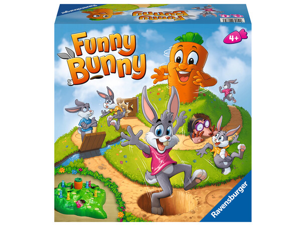 Funny Bunny Brætspil Dansk udgave 
