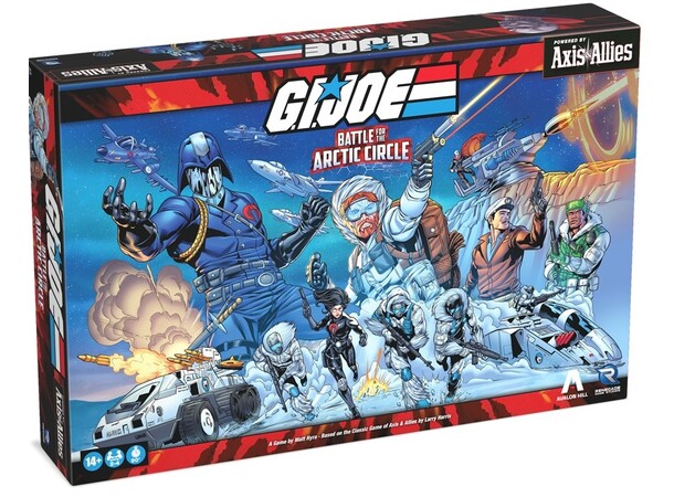 GI Joe Battle Arctic Circle Brætspil Battle for the Arctic Circle 