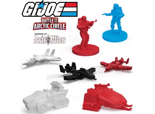 GI Joe Battle Arctic Circle Brætspil Battle for the Arctic Circle 