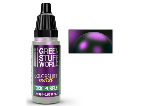 GSW Colorshift Metal Toxic Purple Green Stuff World Chameleon Paints 17 ml 