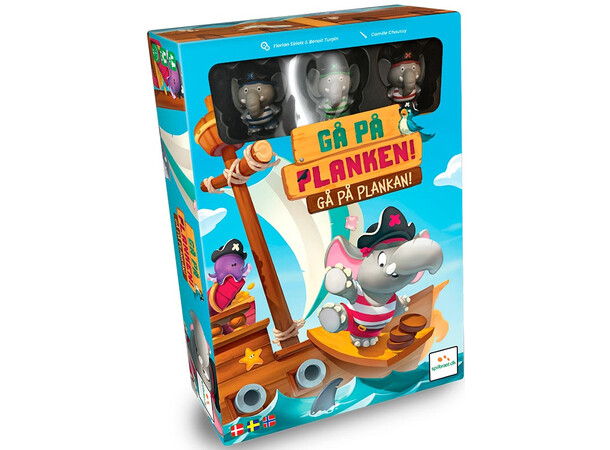 Gå på Planken Brætspil Dansk udgave 